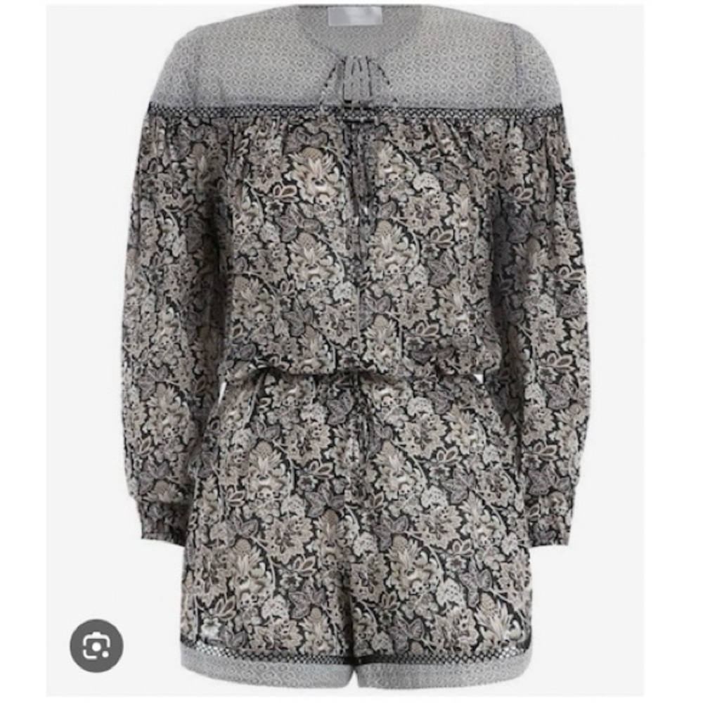 ZIMMERMANN NIGHTMARCH FLORAL PLAYSUIT